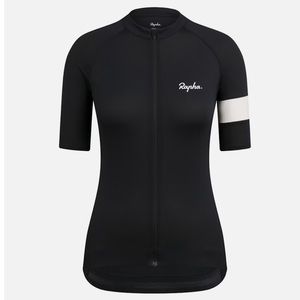 Rapha women’s core lightweight black cycling jersey